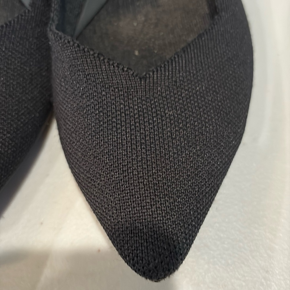 Rothy’s ‘the point’ in black.  Flats. Shoes. Size 11 - Picture 3 of 13